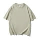 thumbnail image 5 of mfyjkho Tops Casuales Para Mujer, Blusa Holgada De Color Liso Con Hombros Descubiertos, Manga Corta Y Cuello Redondo Para Mujer Tops Para Salir M, 5 of 5