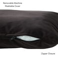 thumbnail image 2 of Happy Hounds Charlie Corduroy Reversible Throw Dog Bed, Large (48" x 36"), Charcoal, 2 of 7