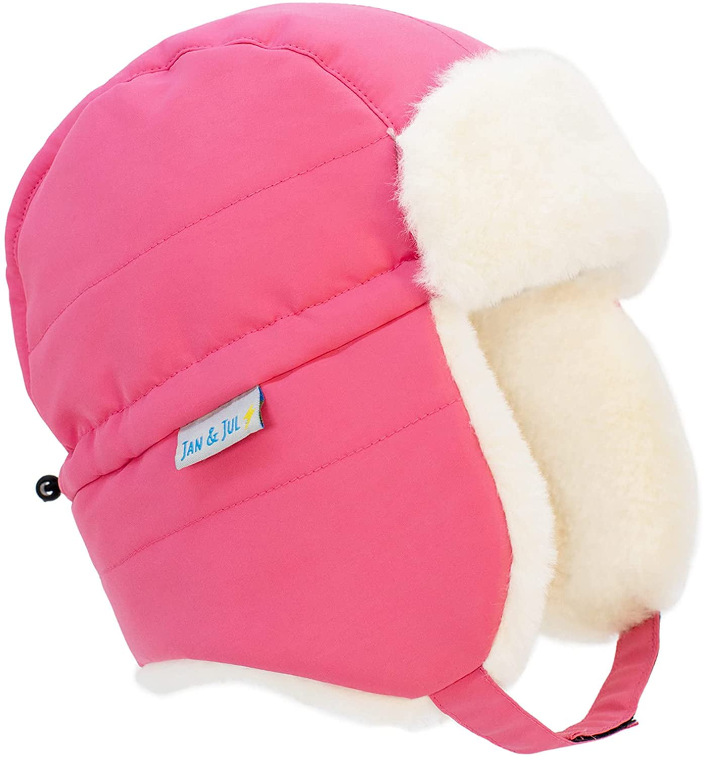 GRO-with-Me Adjustable Winter Hat for Baby Toddler Jan & Jul Cozy-Dry Trapper Hat