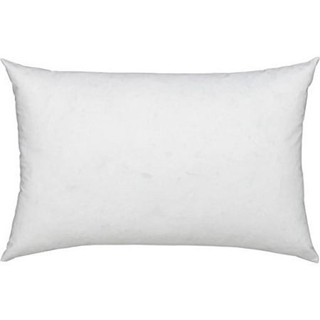 pillow insert decorative sham rectangle stuffer feather usa down lumbar