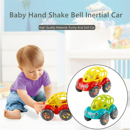 

Baby Infant Toddler Toy Baby Toys Colorful Bath Toys Ball Fidget Toys Soft Hand Fidget Toys Adults Bell Kids Toys Inertial Car Music Rattle Toy Kids Gift