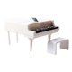 thumbnail image 2 of Modelo en miniatura Hugo Instrumento musical decoración blanco, 2 of 9
