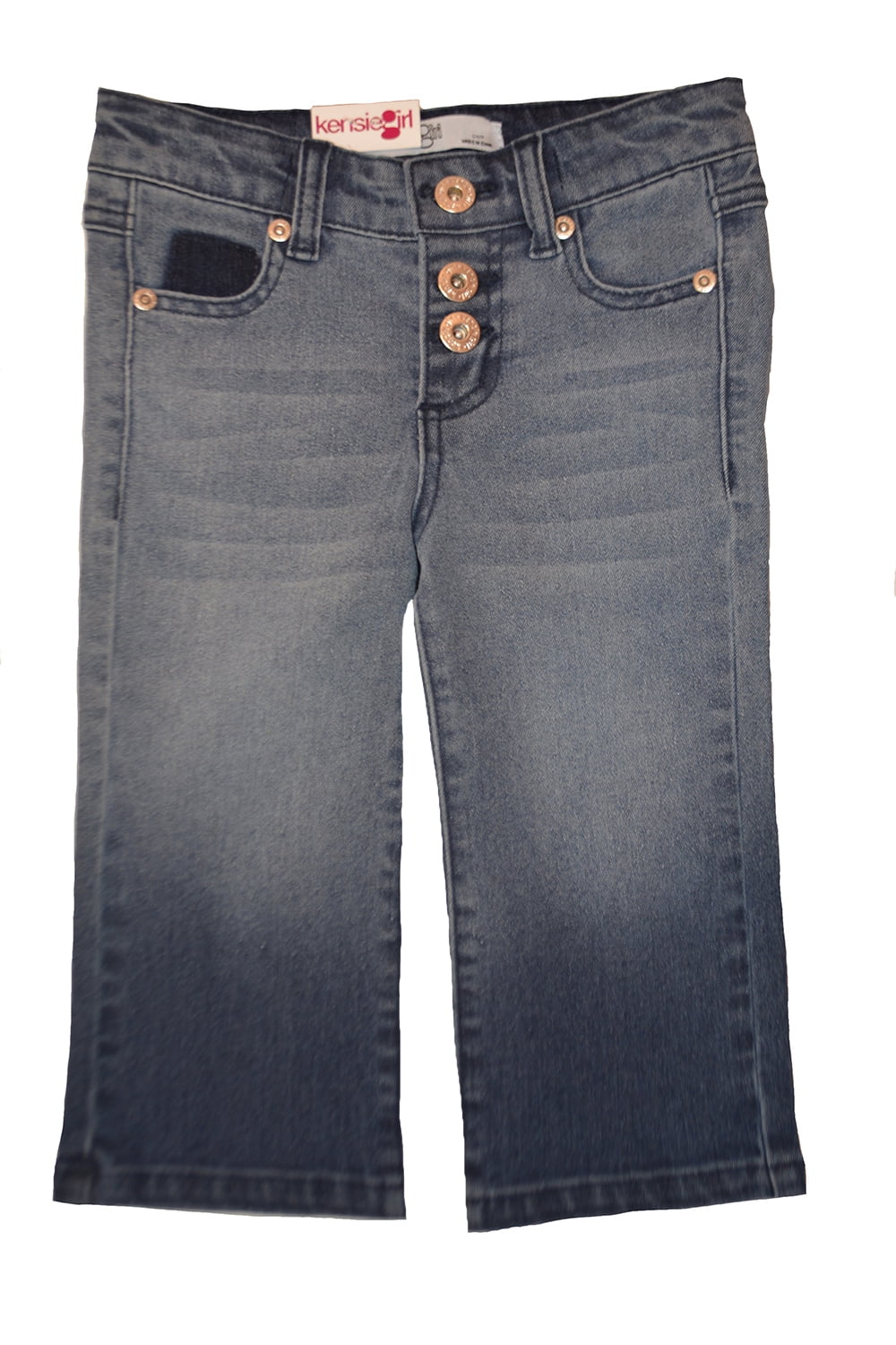 Kensie Girl Cropped Wide Leg Jean (Big 