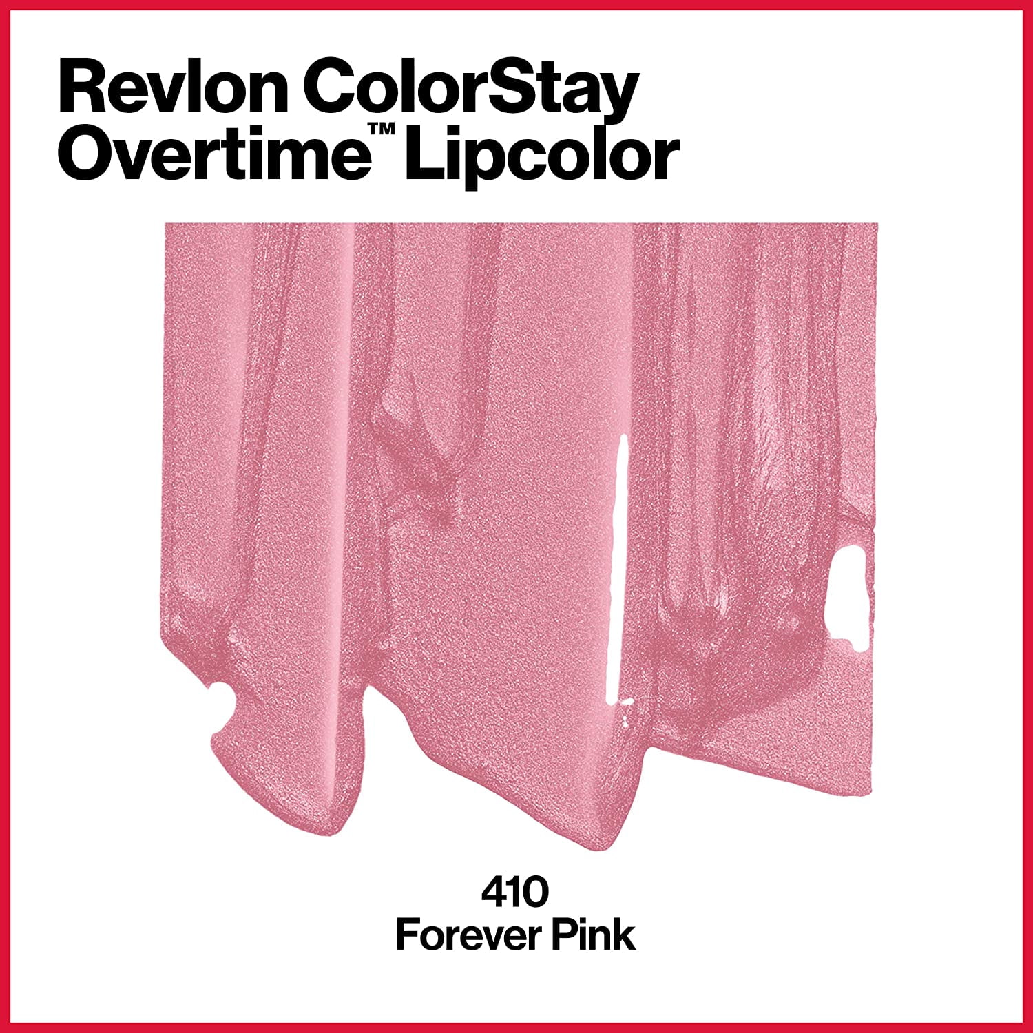 Revlon Colorstay Overtime Lipcolor - 410 Forever Pink (2-Pack)