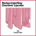 thumbnail image 2 of Revlon Colorstay Overtime Lipcolor - 410 Forever Pink (2-Pack), 2 of 6