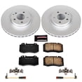 thumbnail image 2 of PowerStop Front Geomet Coated Brake Rotor and Pad Kit Fits: MERCEDES-BENZ Select Models CRK6750, 2 of 4