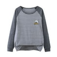 thumbnail image 2 of ATOGUTA Winter Shirts for Boys Long Sleeve Pullover Tops Fall Winter Outfits Casual Clothes Size 9-16, Gray, 2 of 5