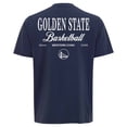 thumbnail image 3 of Unisex Sportiqe  Blue Golden State Warriors Athletic Club Collection Duke Relaxed Fit Premium T-Shirt, 3 of 3