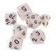 thumbnail image 3 of de D4 D20 de dados de poliédricos de 7 piezas para, 3 of 7
