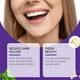 thumbnail image 4 of Pasta dental blanqueadora, pasta dental morada blanqueadora, limpia suavemente y protege la salud dental, refresca el aliento, blanquea los dientes, 42 g, pasta dental probiótica, 4 of 5
