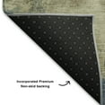 thumbnail image 5 of Addison Rugs Mayfield Premium Machine Washable Transitional Abstract Navy Round Rug, 8' x 8', 5 of 6
