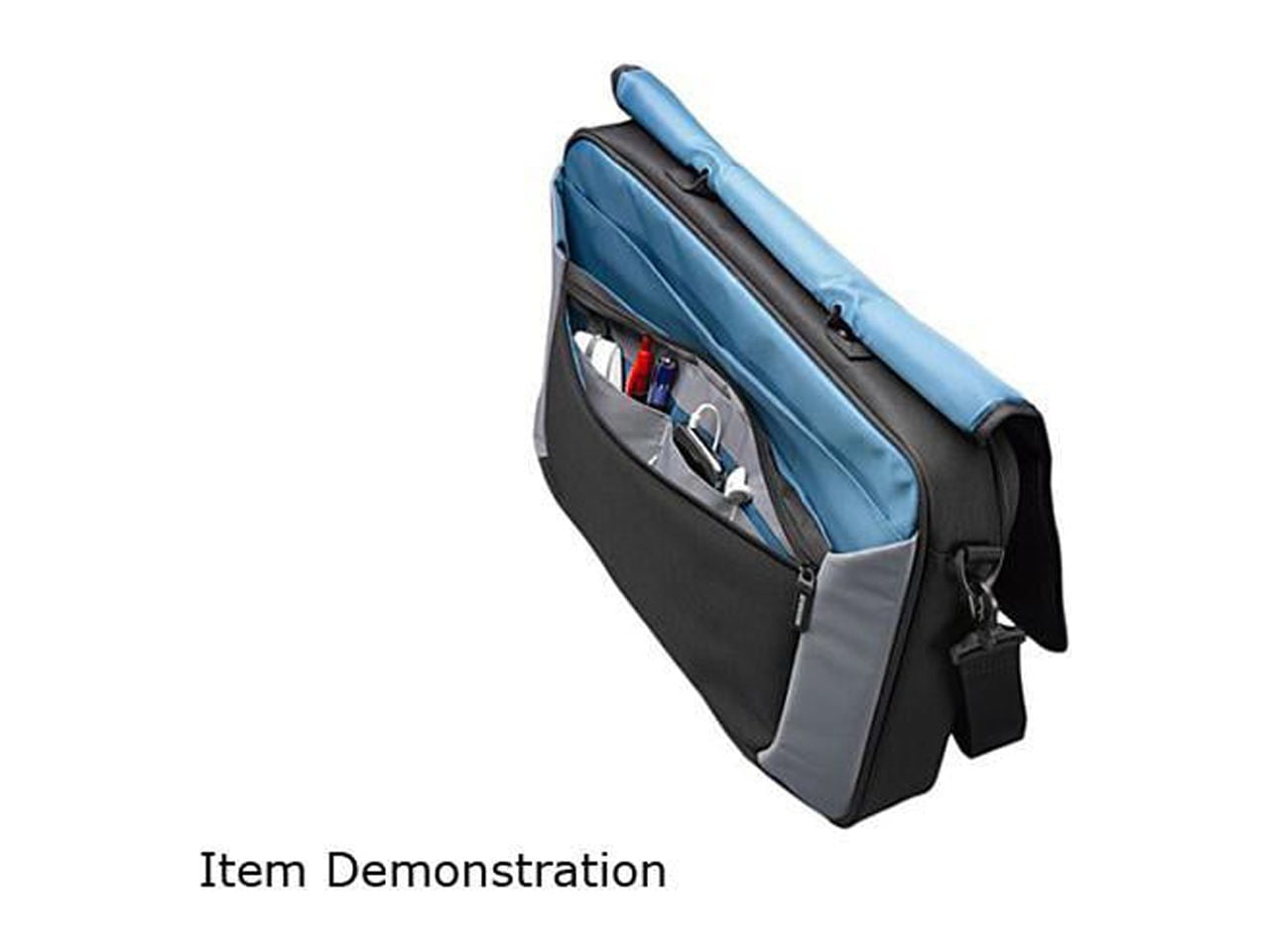 Case Logic 17 Laptop Messenger Bag Sleek Stylish Black Design