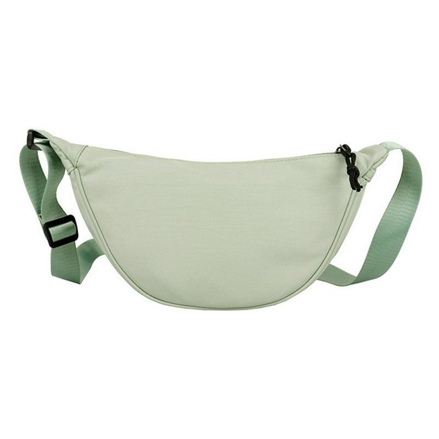 Shoulder Bag Adjustable Zipper Large Capacity Female Portable Multipurpose Underarm Handbag for Travel