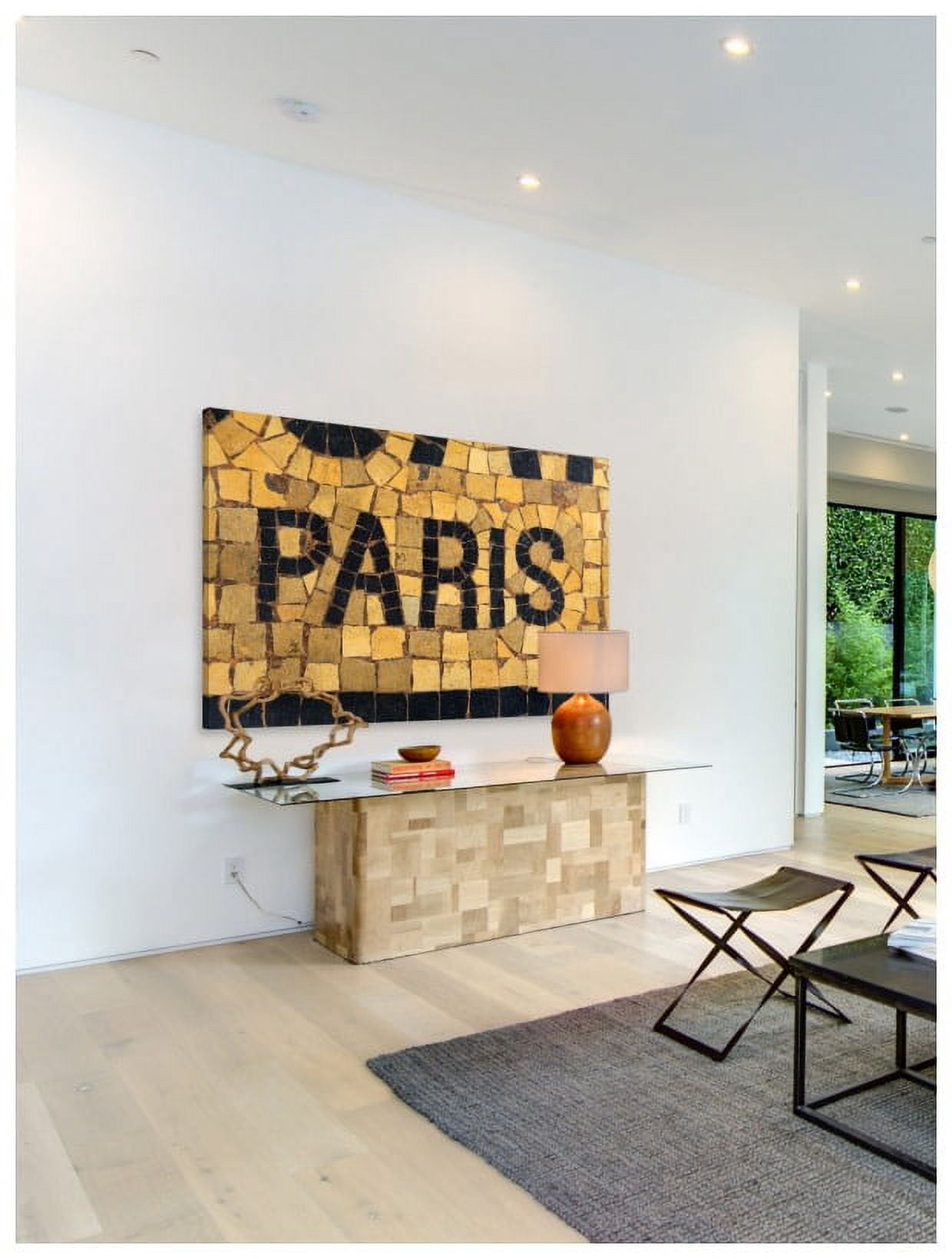 "Paris Mosaic" Painting Print on Wrapped Canvas