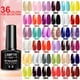 thumbnail image 2 of Esmalte en Gel para uñas, barniz semipermanente para Base y capa superior, para manicura artística, LED, UV, 36 colores, 2 of 4