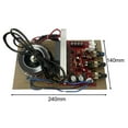 thumbnail image 5 of Diy Modified 200w Audio Power Amplifier Aluminum Plate Stereo Usb Hifi Speaker Digital Amplifier-us Plug, 5 of 5