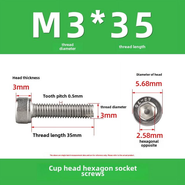 Tornillos de cabeza hexagonal de acero inoxidable 304 al por mayor Tornillos de cabeza cilíndrica con cabeza ahuecada Tornillos de cabeza hexagonal moleteados M3M4M5M6M8M10