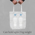 thumbnail image 5 of Dandelion Tote Bag Canvas Grocery Bags Reusable Lightweight Foldable Canvas Shopping Pouch with Handle DIY Craft for Beach Travel Gym Supermarket Books Women Gifts Daily Life 13 x 15 Inch, 5 of 7