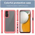 thumbnail image 3 of ShellTech Crystal Case for Samsung Galaxy A15 5G Slim Thin Soft TPU Bumper & Hard PC Back Shockproof Scratch Resistant Protective Phone Case for Galaxy A15,Red, 3 of 8