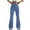 Blue, variant on Womens Work Pants on Clearance Womens Stretch High Waist Leggings Regular Fitted Solid Flared Pants Active Workout Yoga Pants Seamless Trousers Womens Plus Size Pants New Pinky S