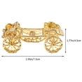 thumbnail image 2 of Carriage Design Crystal Ball Display Base Sphere Holder 2pcs, 2 of 8