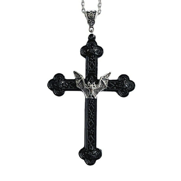 Collar con colgante de Cruz de Anime Death Note Misa Amane para mujeres y hombres, Gargantilla, joyería