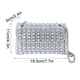 thumbnail image 2 of Bolso de cena para mujer, nuevo bolso de noche pequeño de alta gama con incrustaciones de diamantes, para llevar al hombro o bajo el brazo | Bolso de vino con cristales | 20 x 11 x 5 cm, 2 of 6