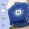thumbnail image 4 of Initial Anniversary Birthday Gifts for Men, Birthday Gifts for Him, Dad Birthday Gift, Men Gifts for Birthday, Men Birthday Gift Ideas, Personalized Fathers Day Blanket - 50x60- B, 4 of 6