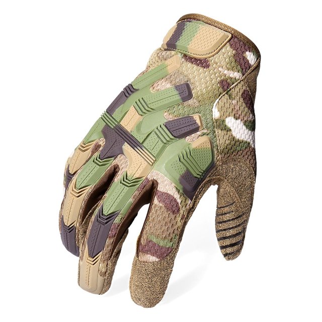 Black Full Finger Gloves Touch Screen Bicycle Work Driving Men Gear ,Wide Use