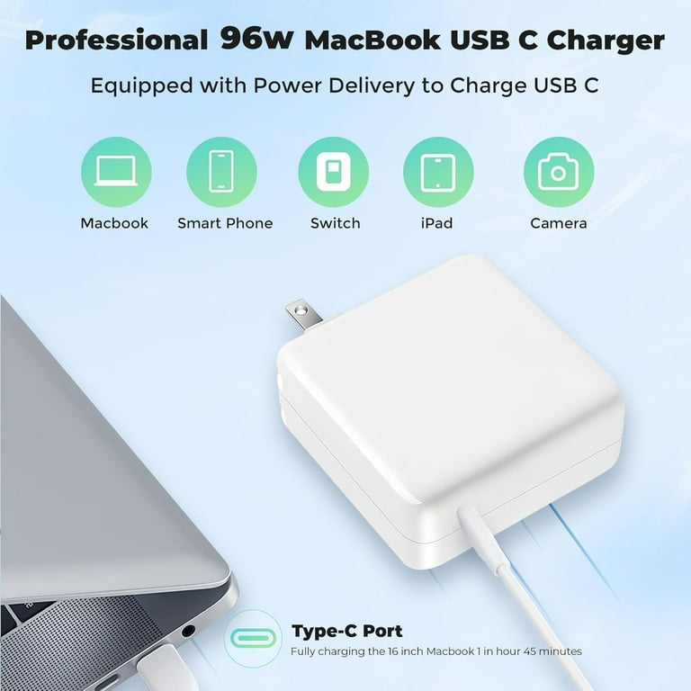 MacBook Pro Charger,USB C Fast Charging Laptop Charger Power