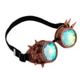 thumbnail image 3 of Steampunkn Glasses Goggle with Rainbow Crystal Glass Lens, 3 of 5