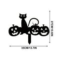 thumbnail image 2 of Halloween Metal Black Pumpkin Decor Halloween Yard Lawn Stakes Garden Scare Silhouette Statues Stakes for Home Yard Outdoor Decorations, 2 of 4