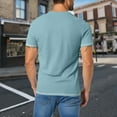 thumbnail image 7 of Mgmyaa Summer Men's TShirts Casual Short Sleeve V-Neck Shirt Tops, 7 of 7
