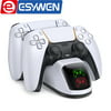 ESYWEN PS5 Controller Charger,PS5 Controller Charging Station Compatible with Playstation 5 Controller with LED Indicator