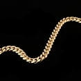 thumbnail image 5 of dailydealuk Gold Stainless Steel Heavy Link Curb Cuban Chain Punk Rock Choker 10mm 56cm, 5 of 8