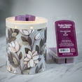 thumbnail image 4 of Better Homes and Gardens Magnolia Branches Ceramic Wax Warmer with 20W Plug in with Soft Light, 4 of 11
