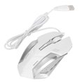 thumbnail image 1 of Wired Mouse, Sturdy Durable Long Service Life Computer Mouse Wired Automatic Breathing Light  For Home For Office White, 1 of 8