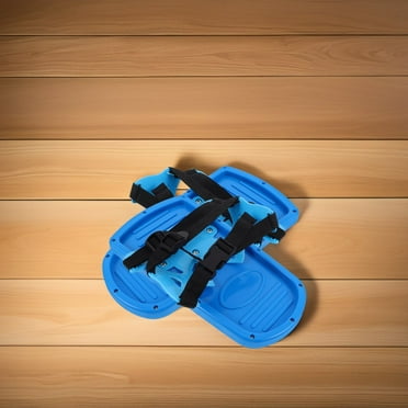 FRCOLOR  2 Pcs Ice Skates for Kids Self Leveling Shoes Woman Child Blue