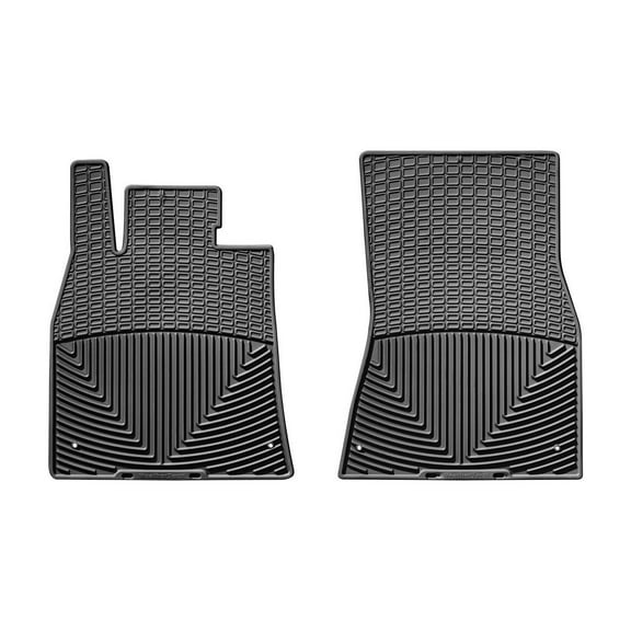 WeatherTech All-Weather Floor Mats compatible with 2007-2012 Lexus LS - 1st Row (Driver & Passenger), Black
