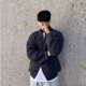 thumbnail image 4 of Suéter de color sólido para hombre, prendas de punto, abrigos de manga larga, ropa popular coreana, nuevo cárdigan de punto, sudadera para hombre, parte superior original, 4 of 5