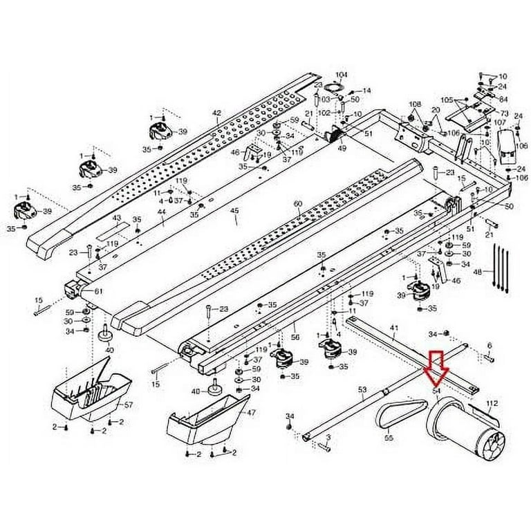 Icon Health & Fitness, Inc. DC Drive Motor 116ZY2-1 Or L-405560 405667  Works with NordicTrack Proform Treadmill