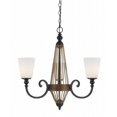 thumbnail image 1 of Cal Lighting FX-3563-3 3 Light Monticello Chandelier, 1 of 2