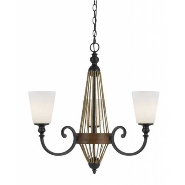 Cal Lighting FX-3563-3 3 Light Monticello Chandelier