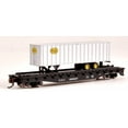 thumbnail image 2 of Bachmann 16753 N New York Central 52'6" Flatcar w/35' Trailer, 2 of 2