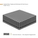 thumbnail image 2 of Kit 10pz Tatami Piso de Hule Profesional Para Gimnasio Artes Marciales Marthing 1m2 c/u, Protector de Piso Maquinas de Ejercicio Facil de Colocar y Limpiar Antidezlizante Bicolor Gris / Negro, 2 of 10