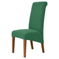 thumbnail image 1 of Funda elástica para silla de comedor de hotel para el hogar Funda para silla de respaldo alto Funda para silla de franela con grano de maíz, 1 of 4