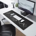 thumbnail image 3 of "Enjoy Top-Level Gaming & Office Work with Our Extended Mountain Theme Mouse Pad: Large 31.5x11.8 Inch, Stitched Edges, Stable Rubber Base", 3 of 7