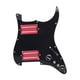 thumbnail image 1 of Pastilla de de guitarra eléctrica Humbucker, repuesto de guitarra resistente HH cargado con cableado, práctico precableado para St Negro y rosa, 1 of 8