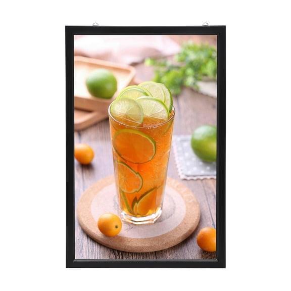 Autrinix Movie Poster Light Box, 20W LED Frame With 9000-10000K Color Temperature, Front-Loading Design For Easy Poster Changes