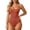Brick Red, variant on Seamless Postpartum Bodysuit for Nursing Support 2 in 1 Compression Wear for Gentle Belly Shaping and Lactation Comfort, M, Brick Red